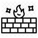 Firewall Security Protection Icon