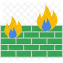 Firewall Security Protection Icon