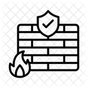 Firewall Security Protection Icon