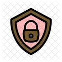 Firewall Security Tech Icon