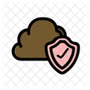 Firewall Security Tech Icon