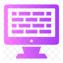 Firewall Wall Electronics Icon