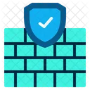 Cloud Firewall Firewall Analysis Malware Protection Icon