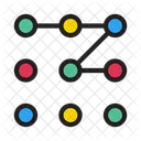 Security Pattern Swipe Icon