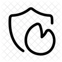 Firewall Safety Protection Icon