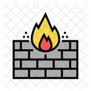 Fire Wall Color Icon