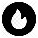 Firewall Security Fire Flame Icon
