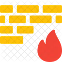 Firewall Security  Icon