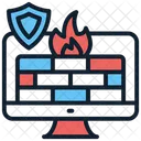Firewall security  Icon