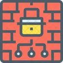 Firewall Secure Safety Icon