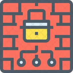 Firewall Security  Icon