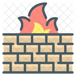 Firewall-Sicherheit  Symbol