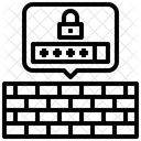 Firewall-Sicherheit  Symbol