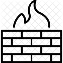 Firewall-Sicherheit  Symbol