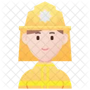 Firewoman Icon