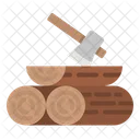 Firewood Wood Trunk Icon