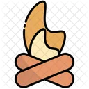 Firewood Wood Fire Icon
