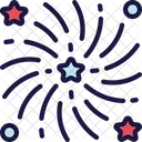 Firework Explosion Rockets Holidays Icon