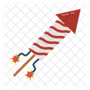 Fireworks Party Christmas Icon