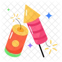 Fireworks Firecrackers Pyrotechnics Icon