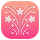 Fireworks New Year Celebration Icon