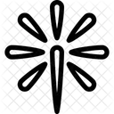 Fireworks Sky Lights Icon