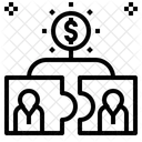 Firm Partnership Shareholder Icon