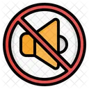 Signo Sonido Prohibicion Icon