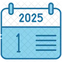 First Calendar Time Icon