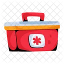 First Aid Aid Kit Medical Toolkit Icon