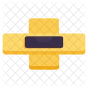 Plaster First Aid Bandages Adhesive Bandage 아이콘