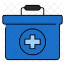 First Aid Box Emergency Kit Medical Supplies Icon