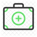 First Aid Briefcase Camping Icon