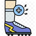 First Aid Medical Kick Off Icon