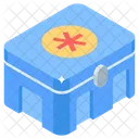 First Aid Medical Kit Emergency Box Icon