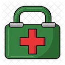 First Aid Kit Filled Line Icon