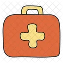 First Aid Kit First Aid Bag Doctor Briefcase Icon