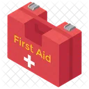 의료 지원 구급 상자 건강 관리 아이콘