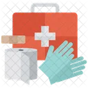Medical Aid First Aid Kit Emergency Medication Icon