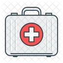 First Aid Box Medical Case Emergency Kit Icon