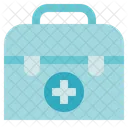 Pharmacy First Aid Kit Medical Box Icon