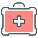 Case First Aid Kit Medical Icon