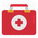 First Aid Kit Medicine First Icon
