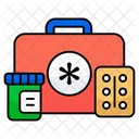 First Aid Kit First Aid Bag Doctor Briefcase Icon