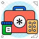 First Aid Kit First Aid Bag Doctor Briefcase Icon