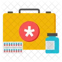 First Aid Kit First Aid Bag Doctor Briefcase Icon