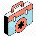 First Aid Kit First Aid Bag Doctor Briefcase Icon