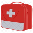 First Aid Kit Emergency Bag Medical Supplies Icon