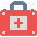 First Aid Kit Plastic Surgery Medical Kit Icon