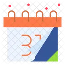Calendar Date Reminder Icon